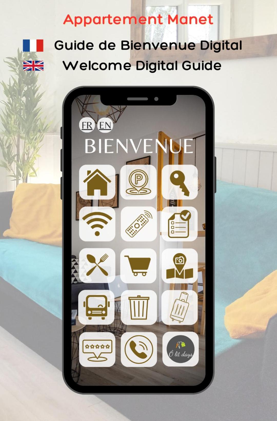 Le Manet - Appartement Proche Centre Ville - Parking Gratuit บอนน์วิลล์ ภายนอก รูปภาพ